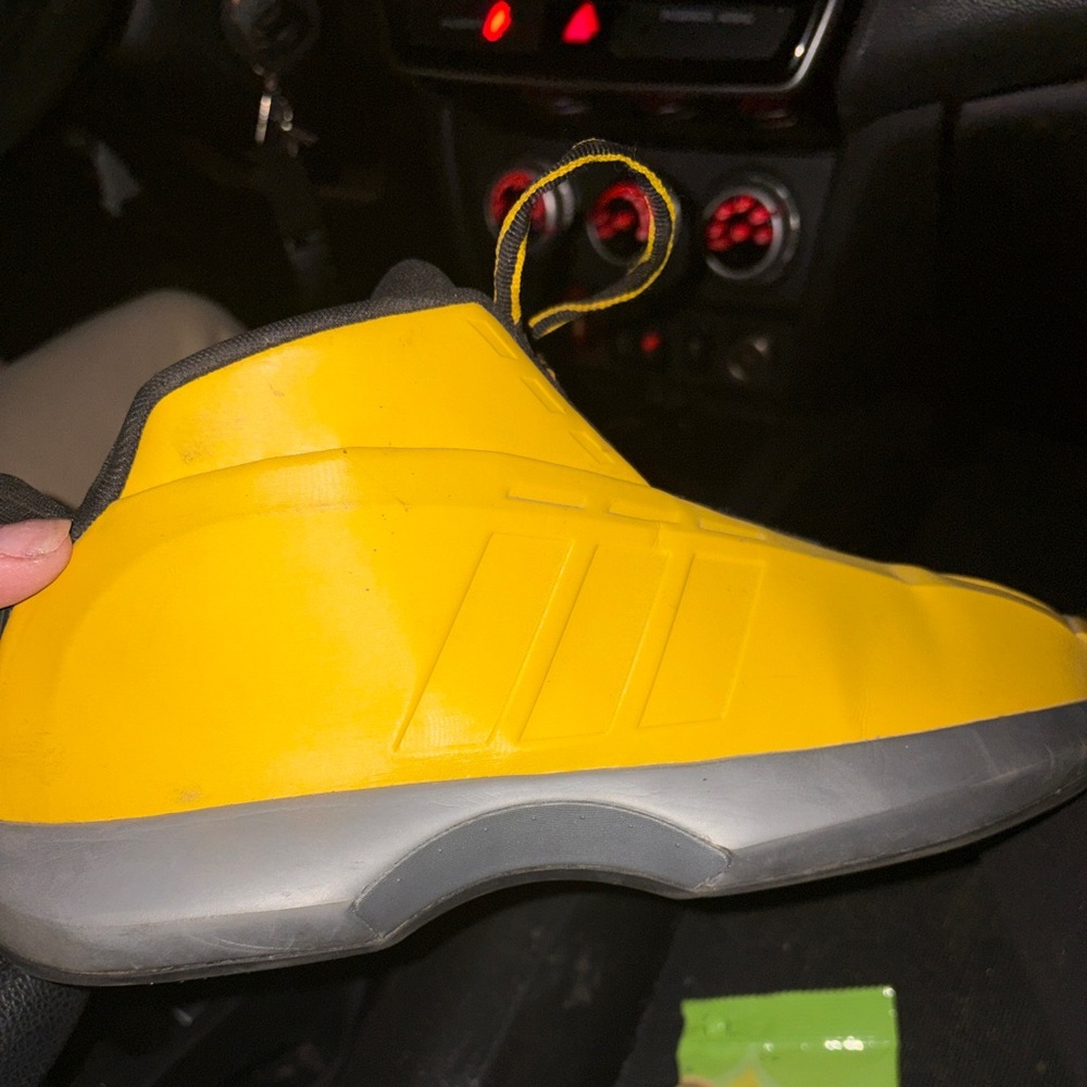 adidas Yellow and Gray Sneakers